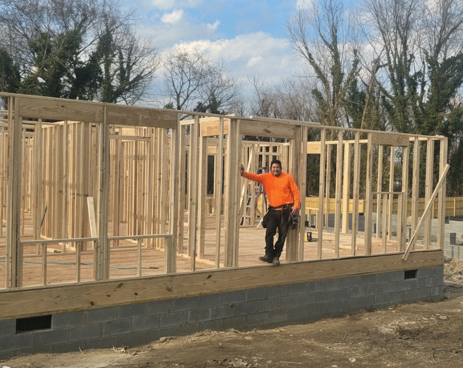 D&D Construction job site